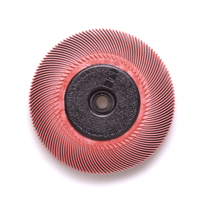 Полімерний круг 3М™ Scotch-Brite™ Bristle BB-ZB, P220, 150х12мм, 33213, 33057, червоний