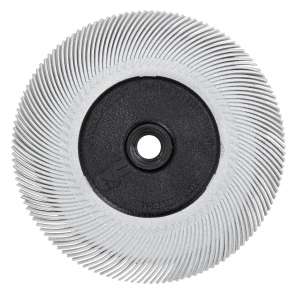 Полімерний круг 3М™ Scotch-Brite™ Bristle BB-ZB, P120, 150х12мм, білий, 33212, 33056