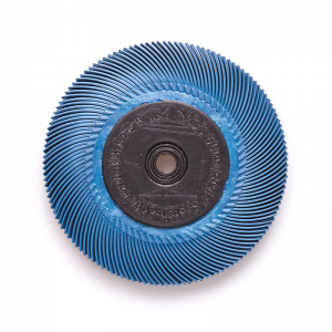 Полімерний круг 3М™ Scotch-Brite™ Bristle BB-ZB, P400, 150х12мм, синій, 33214, 33058